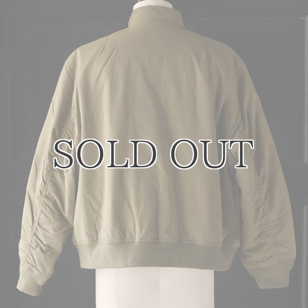 画像11: 綿ナイロン 高密度ツイル Sorona®Du-pont 中綿 MA-1 フライトジャケット【送料無料】 / Audience (11)