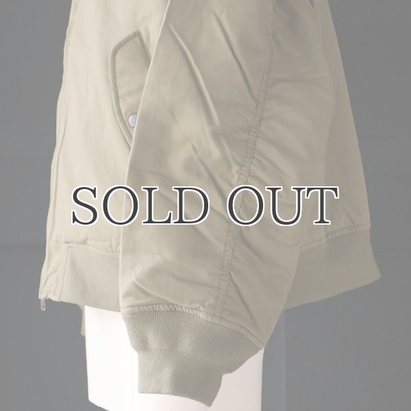 画像14: 綿ナイロン 高密度ツイル Sorona®Du-pont 中綿 MA-1 フライトジャケット【送料無料】 / Audience (14)