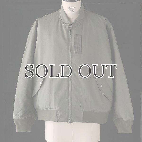 画像2: 綿ナイロン 高密度ツイル Sorona®Du-pont 中綿 MA-1 フライトジャケット【送料無料】 / Audience (2)