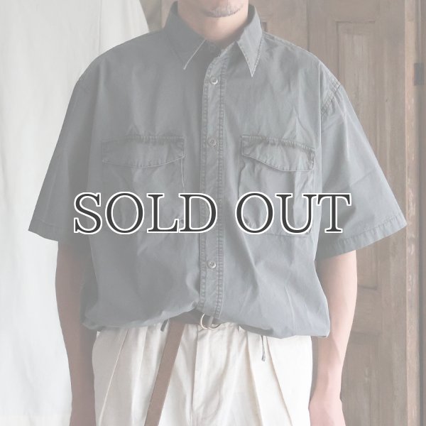 画像10: ピグメント 馬布 (ホースクロス) ドローコード バルーン ハーフスリーブ ワークシャツ / Audience (10)