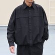 画像3: ピグメント 馬布 (ホースクロス) ドローコード バルーン ユーティリティーシャツジャケット / Audience (3)