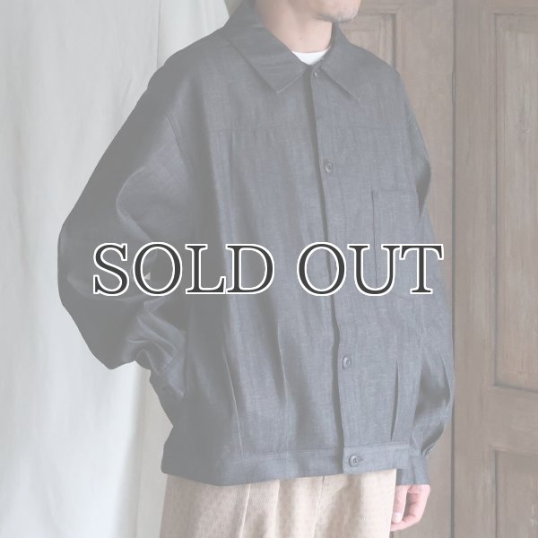 画像6: 「備後」8オンス ムラデニム US NAVY 1st Type トラッカー ジャケット【MADE IN JAPAN】『日本製』【送料無料】/ Upscape Audience (6)