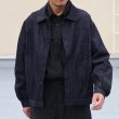 画像2: 「備後」8オンス ムラデニム US NAVY 1st Type トラッカー ジャケット【MADE IN JAPAN】『日本製』【送料無料】/ Upscape Audience (2)