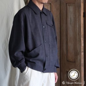 画像: Reflax（リフラクス）TECH リネンライクキャンバス カバーオール ショートブルゾン【MADE IN JAPAN】『日本製』/ Upscape Audience