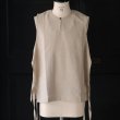 画像2: Reflax（リフラクス）TECH リネンライクキャンバス キーネック プルオーバー エプロンベスト『MADE IN JAPAN』『日本製』Upscape Audience (2)