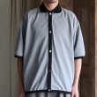 画像8: LANATEC® (ラナテック) TECH シャンブレーシャークスキン ポロ ハーフスリーブ カーディガン【MADE IN JAPAN】『日本製』【送料無料】/ Upscape Audience (8)