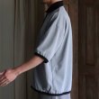 画像9: LANATEC® (ラナテック) TECH シャンブレーシャークスキン ポロ ハーフスリーブ カーディガン【MADE IN JAPAN】『日本製』【送料無料】/ Upscape Audience (9)