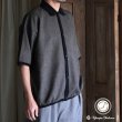 画像1: LANATEC® (ラナテック) TECH シャンブレーシャークスキン ポロ ハーフスリーブ カーディガン【MADE IN JAPAN】『日本製』【送料無料】/ Upscape Audience (1)