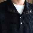 画像8: 「尾州」コットンキルト フィンガーホール付き スタンドスナップ プルオーバー【MADE IN JAPAN】『日本製』 / Upscape Audience (8)