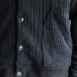 画像7: ウールビッグワッフル ニットソー クルーネック カーディガン【MADE IN JAPAN】『日本製』 / Upscape Audience【ご予約9月5日頃入荷予定】 (7)