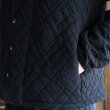 画像6: 「尾州」ダイヤ柄コットンキルト フィンガーホール付き ノーカラースナップジャケット【MADE IN JAPAN】『日本製』 / Upscape Audience (6)