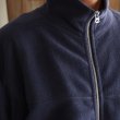 画像6: アンチピリング フリース ミリタリースリーブ フィンガーホール付き ドローコード スタンドZIPジャケット【MADE IN JAPAN】『日本製』/ Upscape Audience (6)
