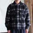 画像3: ECOLANA(エコラーナ) ウール スライバーチェック ミリタリージャケット【MADE IN JAPAN】『日本製』【送料無料】/ Upscape Audience (3)