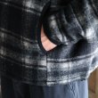 画像9: ECOLANA(エコラーナ) ウール スライバーチェック スタンドZIP プルオーバー【MADE IN JAPAN】『日本製』【送料無料】/ Upscape Audience (9)
