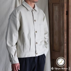画像: 「備後」10オンス 極厚オックス US NAVY 1st Type トラッカー ジャケット【MADE IN JAPAN】『日本製』【送料無料】/ Upscape Audience