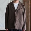 画像11: LANATEC® (ラナテック) Labo(ラボ) TECH ウールライク カラーミックス ヘリンボーンツィード 3ボタン ロガージャケット【MADE IN JAPAN】『日本製』/ Upscape Audience (11)
