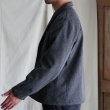 画像4: LANATEC® (ラナテック) Lab (ラボ） TECH ウールライク ツィードツイルシャンブレー ボクシー クロップドジャケット【MADE IN JAPAN】『日本製』【送料無料】/ Upscape Audience (4)
