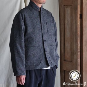 画像: LANATEC® (ラナテック) Lab (ラボ） TECH ウールライク ツィードツイルシャンブレー ボクシー クロップドジャケット【MADE IN JAPAN】『日本製』【送料無料】/ Upscape Audience