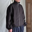 画像2: LANATEC® (ラナテック) Lab (ラボ） TECH ウールライク ツィードツイルシャンブレー スタンド ZIP ブルゾン【MADE IN JAPAN】『日本製』/ Upscape Audience (2)