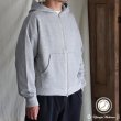 画像1: 「和歌山」 30/8吊り裏毛 (13オンス) ボクシー クロップド フードZIPパーカー【MADE IN JAPAN】【送料無料】『日本製』 / Upscape Audience (1)