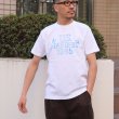 画像2: 【RE PRICE/価格改定】RIDING HIGH×EGG SNDWCH LABEL/ HANDWRITING STYLE PRINT TEE（MARINES） (2)