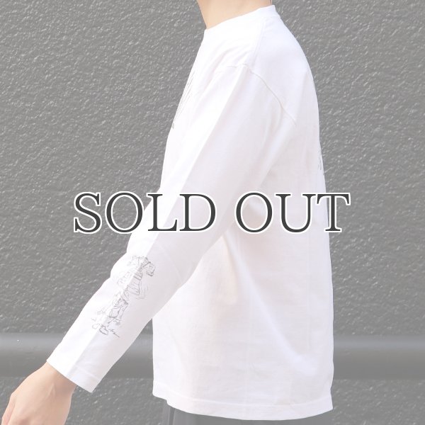 画像8: RIDING HIGH×EGG SNDWCH LABEL/ PRINT L/S TEE(HOLIDAY) (8)