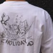 画像12: RIDING HIGH×EGG SNDWCH LABEL/ PRINT L/S TEE（HOLIDAY） (12)