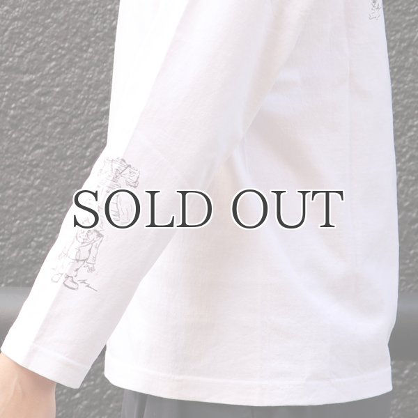 画像13: RIDING HIGH×EGG SNDWCH LABEL/ PRINT L/S TEE(HOLIDAY) (13)