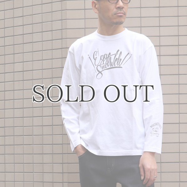 画像11: RIDING HIGH×EGG SNDWCH LABEL/ PRINT L/S TEE(VACATIONES) (11)