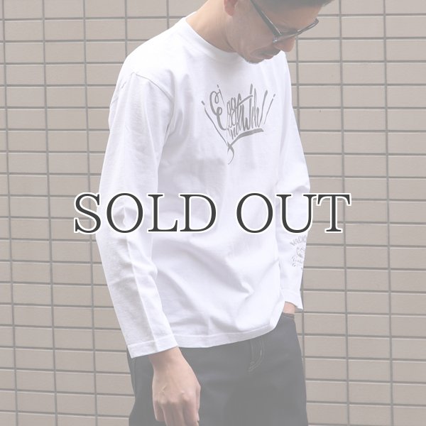 画像7: RIDING HIGH×EGG SNDWCH LABEL/ PRINT L/S TEE(VACATIONES) (7)