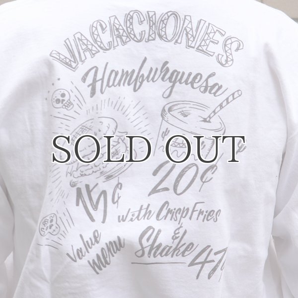画像10: RIDING HIGH×EGG SNDWCH LABEL/ PRINT L/S TEE(VACATIONES) (10)