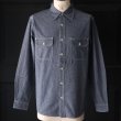 画像2: CAMCO（カムコ）/ CHAMBRAY WORK SHIRTS(シャンブレー 長袖 ワークシャツ ) (2)