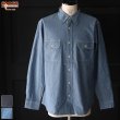 画像1: CAMCO（カムコ）/ CHAMBRAY WORK SHIRTS(シャンブレー 長袖 ワークシャツ ) (1)