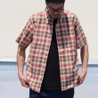 画像2: 【RE PRICE/価格改定】ボタンダウンマドラスチェック半袖シャツ / THE BAGGY【バギー】 (2)