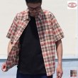 画像1: 【RE PRICE/価格改定】ボタンダウンマドラスチェック半袖シャツ / THE BAGGY【バギー】 (1)