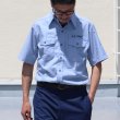 画像2: 【RE PRICE/価格改定】U.S.NAVY シャンブレー半袖ミリタリーシャツ / デッドストック (2)