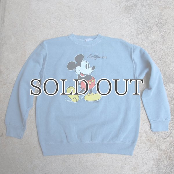 画像7: ミッキー後染めスウェット(Velva Sheen米国製) / デッドストック (7)