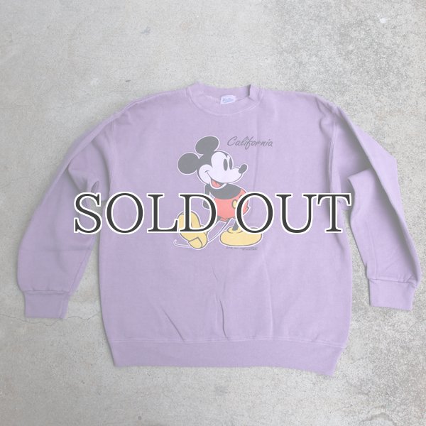 画像6: ミッキー後染めスウェット(Velva Sheen米国製) / デッドストック (6)