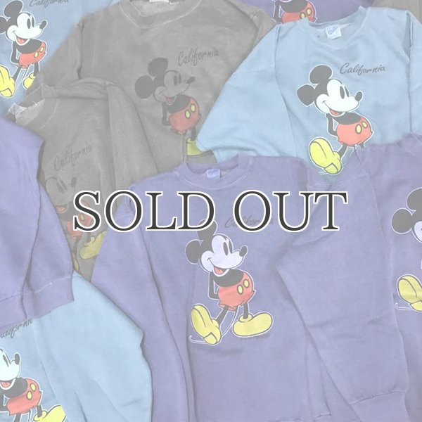 画像19: ミッキー後染めスウェット(Velva Sheen米国製) / デッドストック (19)