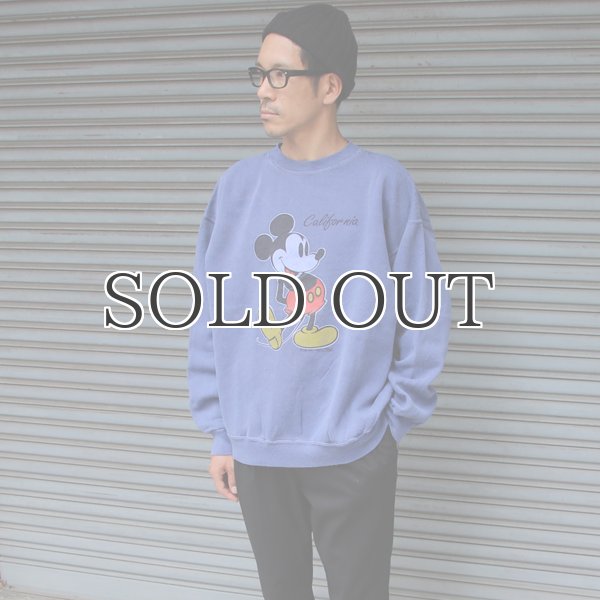 画像3: ミッキー後染めスウェット(Velva Sheen米国製) / デッドストック (3)