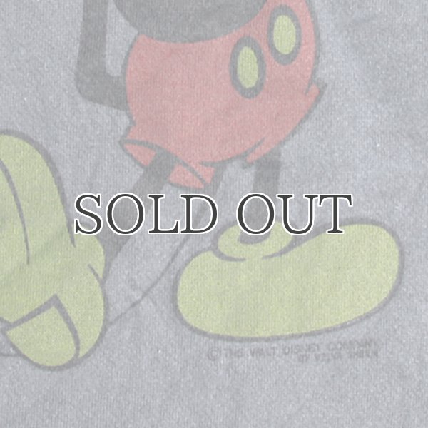 画像11: ミッキー後染めスウェット/ダークトーン（Velva Sheen米国製） / デッドストック (11)