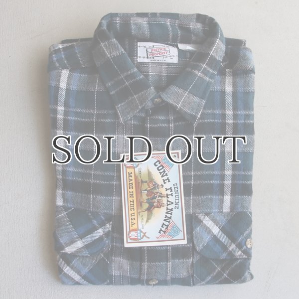 画像20: PRIVATE PROPERTY（プライベート プロパティ）ネルシャツ【MADE IN U.S.A】『米国製』/ デッドストック (20)