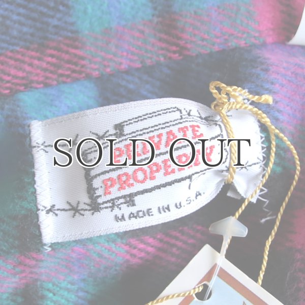 画像5: PRIVATE PROPERTY（プライベート プロパティ）ネルシャツ【MADE IN U.S.A】『米国製』/ デッドストック (5)