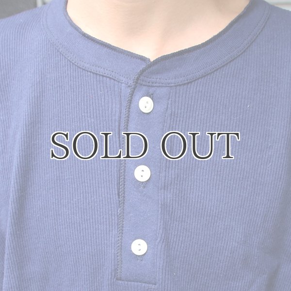 画像8: OLD FASHION (オールドファッション) サーマルリブヘンリーネックカットソー【MADE IN U.S.A】『米国製』/ デッドストック (8)