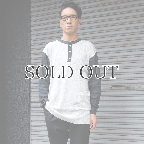 画像4: OLD FASHION (オールドファッション) サーマルリブヘンリーネックカットソー【MADE IN U.S.A】『米国製』/ デッドストック (4)