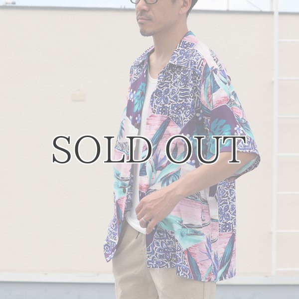 画像4: GO BAREFOOT（ゴー・ベアフット）アロハシャツ【MADE IN U.S.A】『米国製』/デッドストック (4)