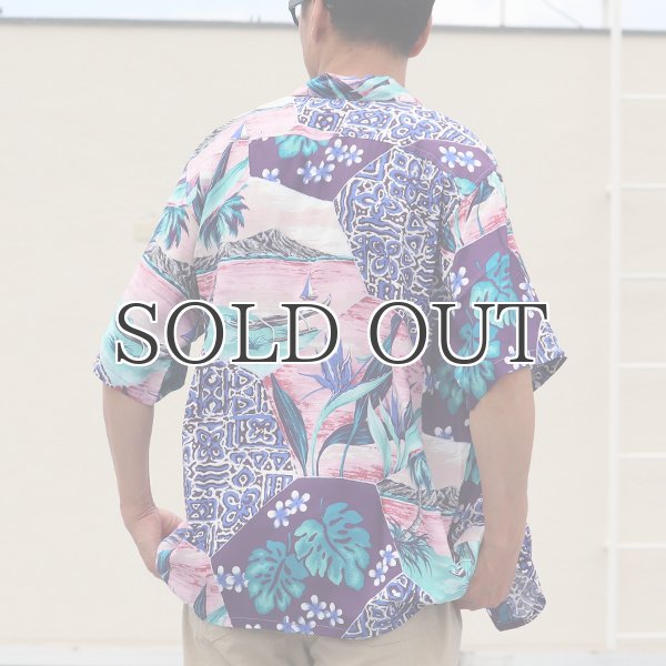 画像16: GO BAREFOOT（ゴー・ベアフット）アロハシャツ【MADE IN U.S.A】『米国製』/デッドストック (16)