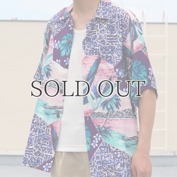 画像17: GO BAREFOOT（ゴー・ベアフット）アロハシャツ【MADE IN U.S.A】『米国製』/デッドストック (17)