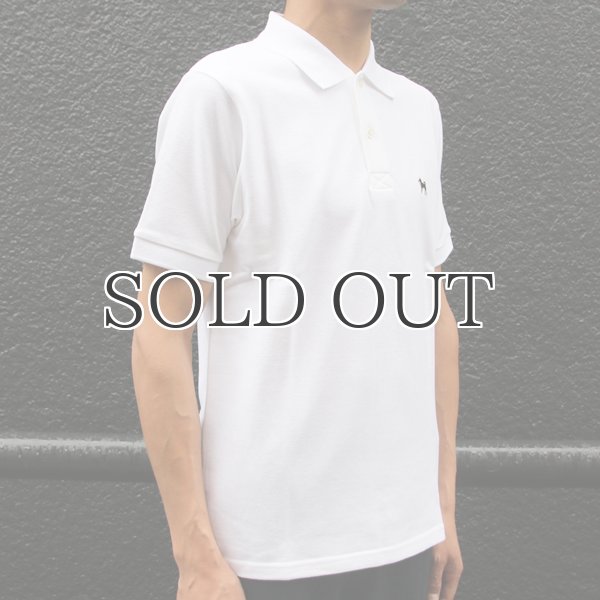 画像9:  SONTAKU【ソンタク】/ 柴犬コットンピケポロ（黒柴ワッペン）【MADE IN JAPAN】『日本製』 (9)