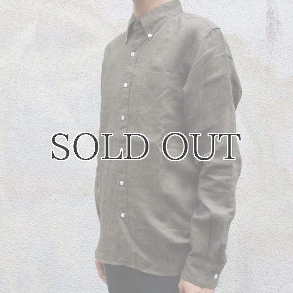 画像9: SONTAKU【ソンタク】/ ジャパンリネンBDシャツ【MADE IN JAPAN】『日本製』【送料無料】 (9)